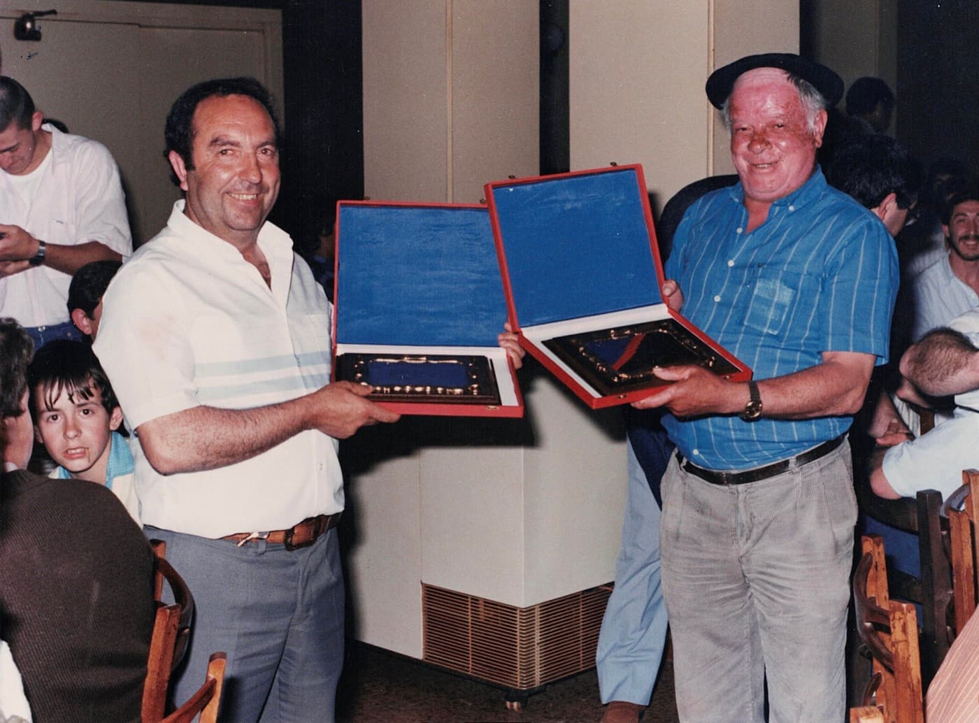 Acto del club en los años 80